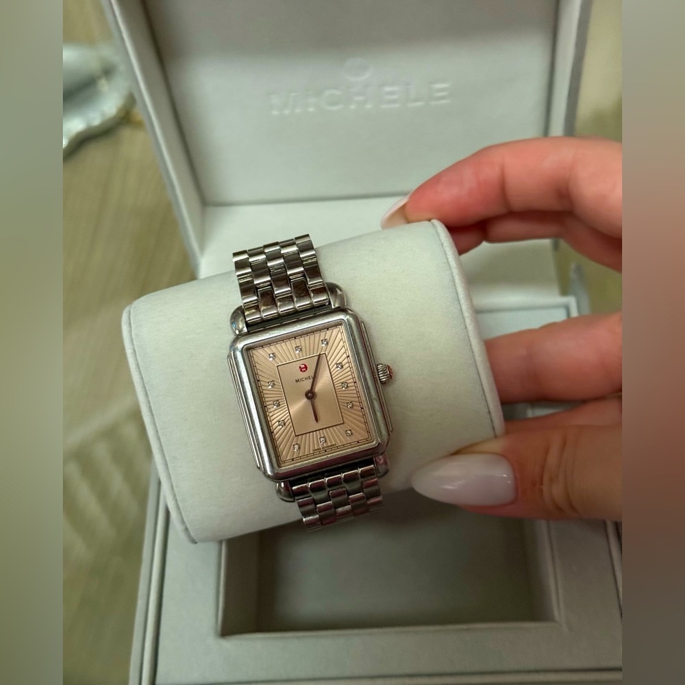 MICHELE
Deco Diamonds Watch
